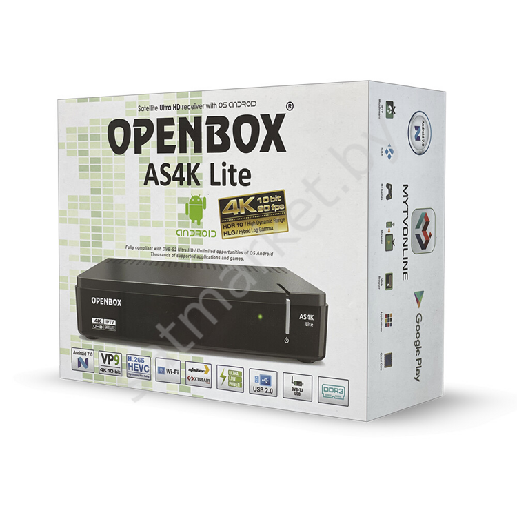 Спутниковый ресивер Openbox AS4K Lite