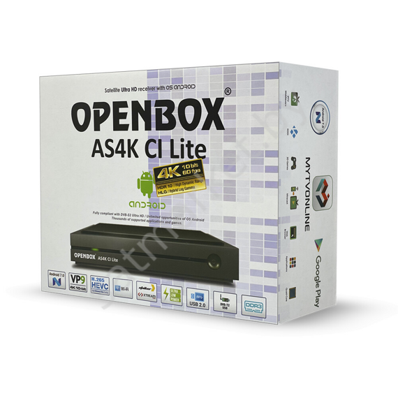 Спутниковый ресивер Openbox AS4K CI Lite